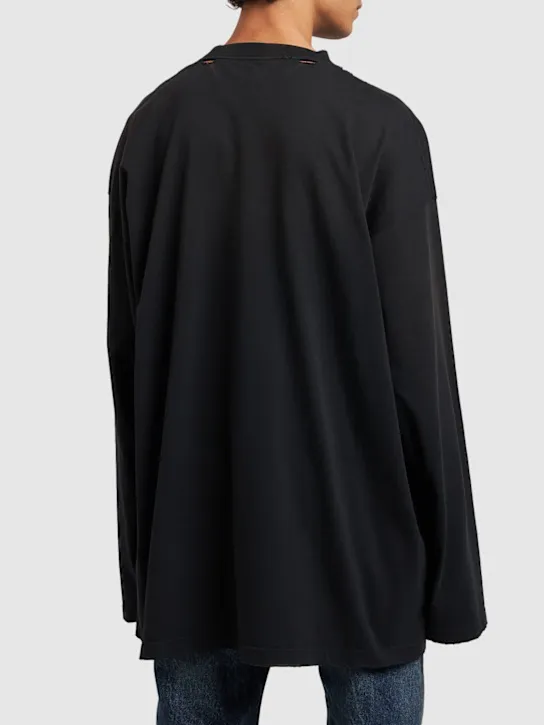 Balenciaga   Oversize cotton t-shirt 