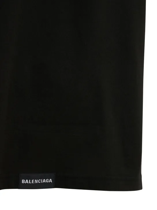 Balenciaga   Oversize cotton t-shirt 