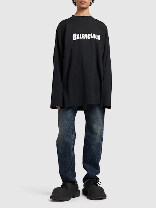 Balenciaga   Oversize cotton t-shirt 