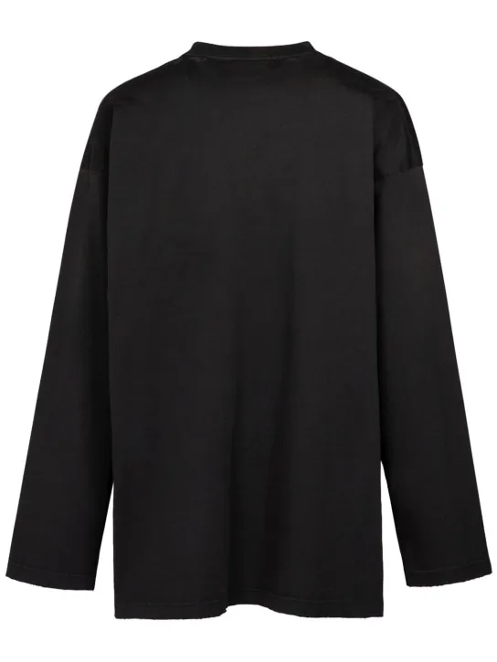 Balenciaga   Oversize cotton t-shirt 