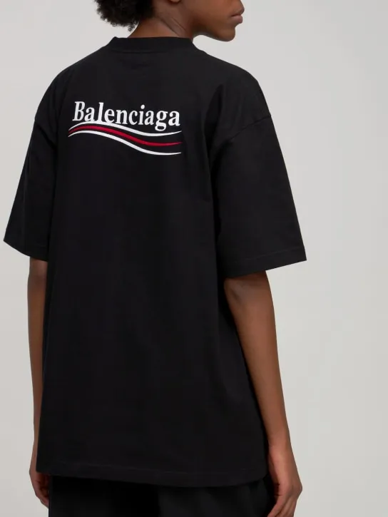 Balenciaga   Political Campaign cotton t-shirt 