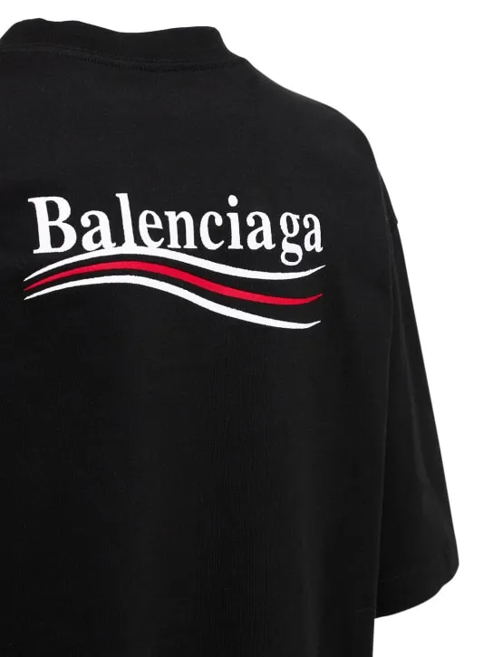 Balenciaga   Political Campaign cotton t-shirt 