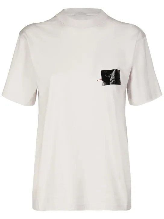 Balenciaga   Tubular cotton t-shirt 
