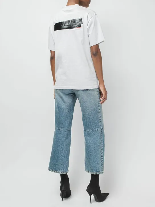 Balenciaga   Tubular cotton t-shirt 