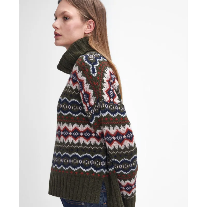 Barbour Helen Knitted Ladies Jumper - Multi