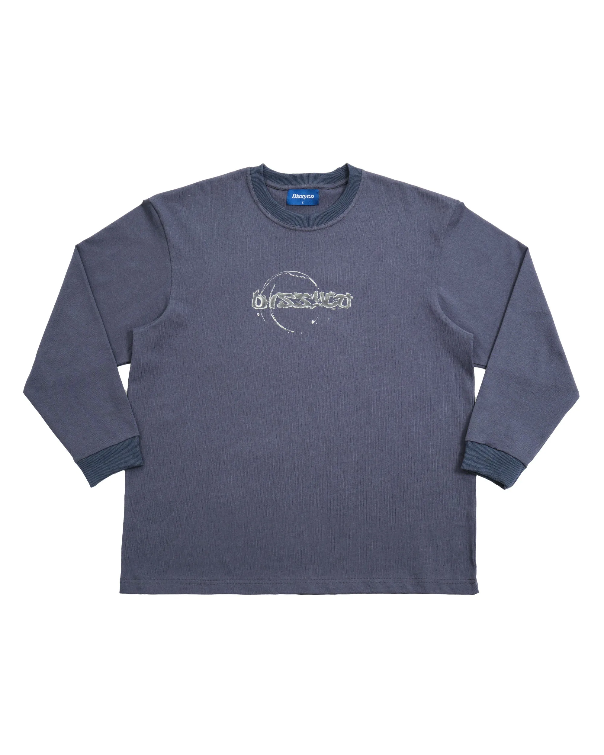 BARLEY STAIN LONG SLEEVE (BLUE)
