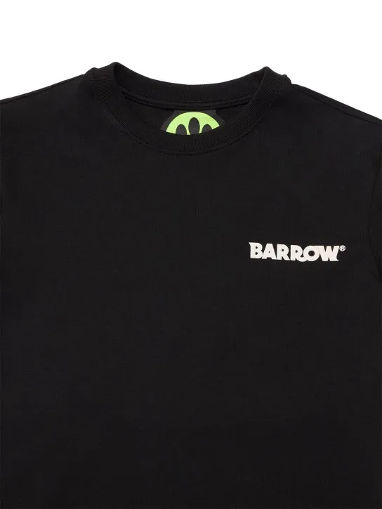 Barrow   Printed cotton jersey t-shirt 