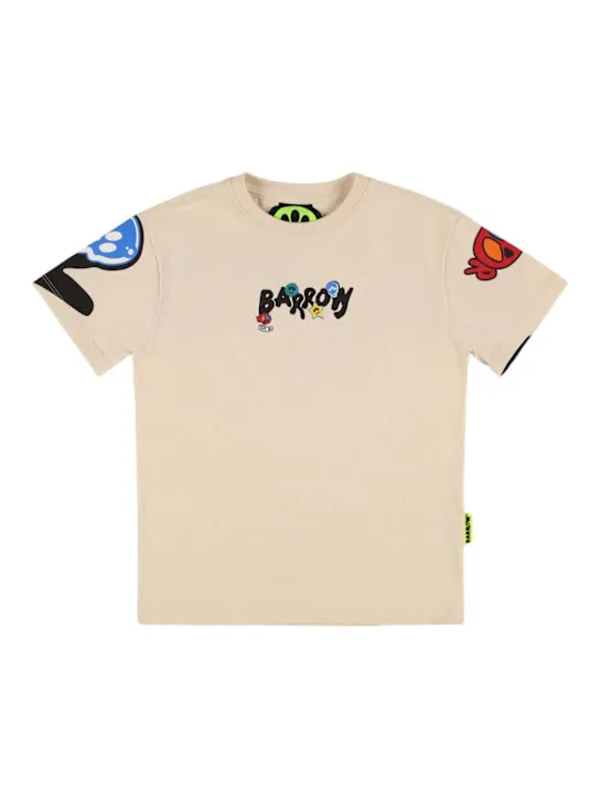 Barrow   Printed cotton jersey t-shirt 