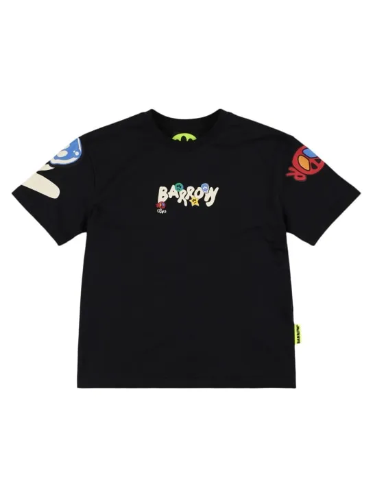 Barrow   Printed cotton jersey t-shirt 