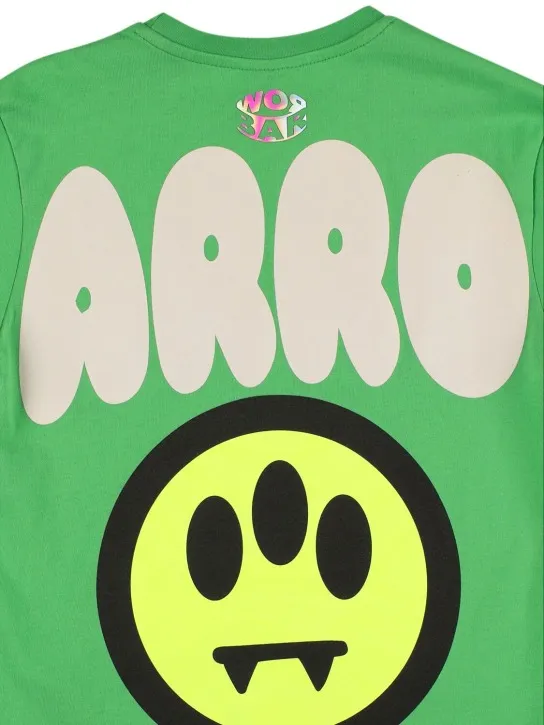 Barrow   Printed cotton jersey t-shirt 