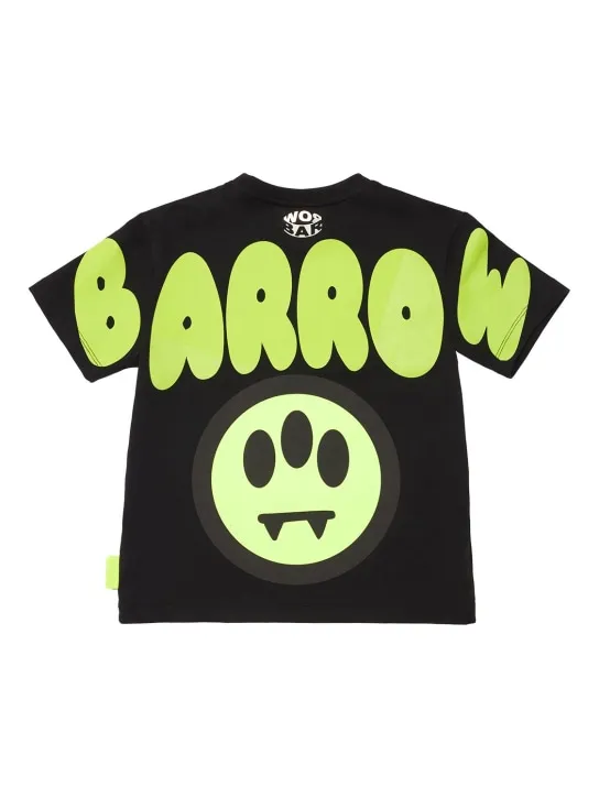 Barrow   Printed cotton jersey t-shirt 