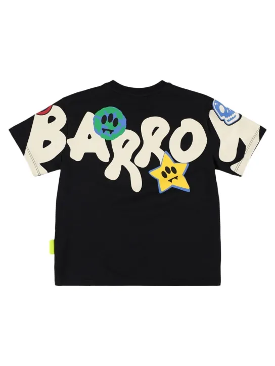 Barrow   Printed cotton jersey t-shirt 