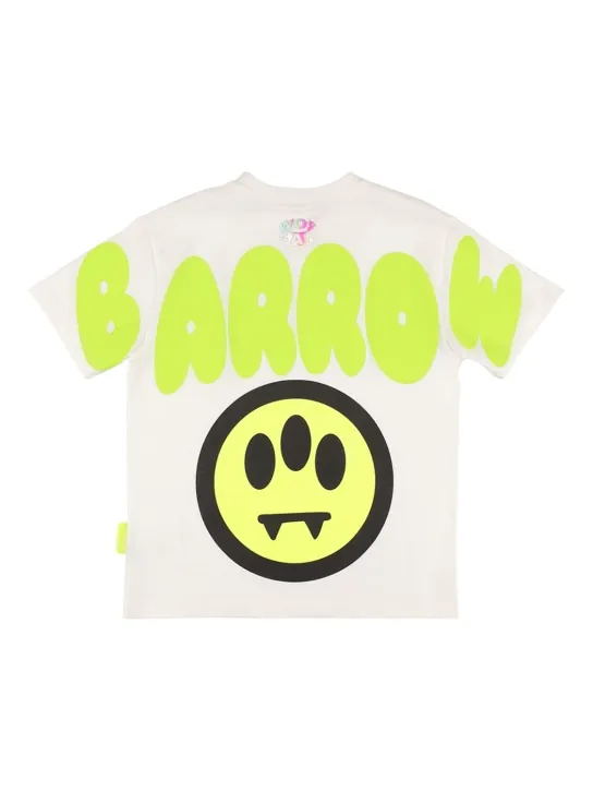 Barrow   Printed cotton jersey t-shirt 