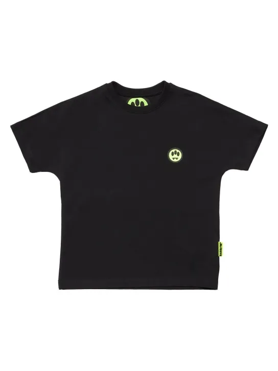Barrow   Printed cotton jersey t-shirt 