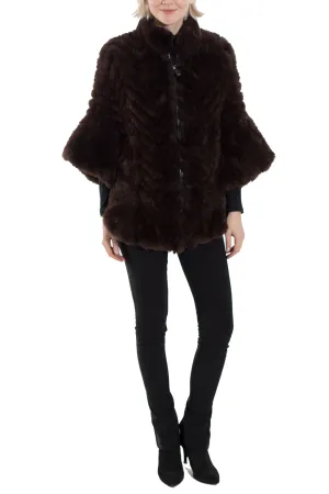 BELLEVUE - Herribone Cape with Zipper