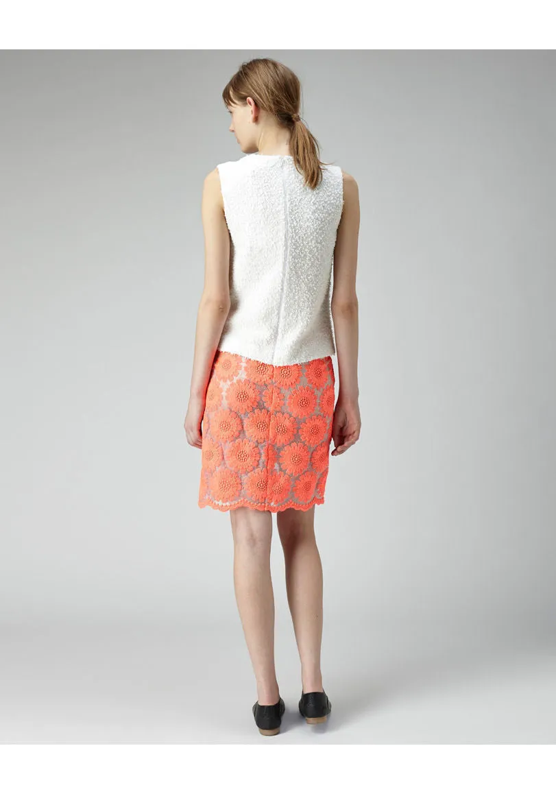 Big Daisy Pencil Skirt