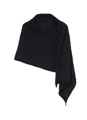 BIG LOGO JERSEY PONCHO SNOOD