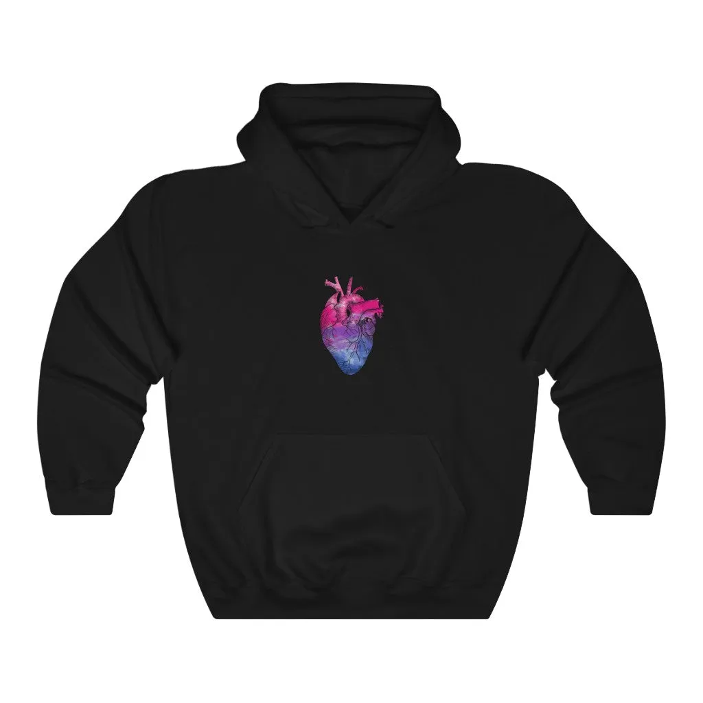 Bisexual Rainbow Proud at Heart Hoodie