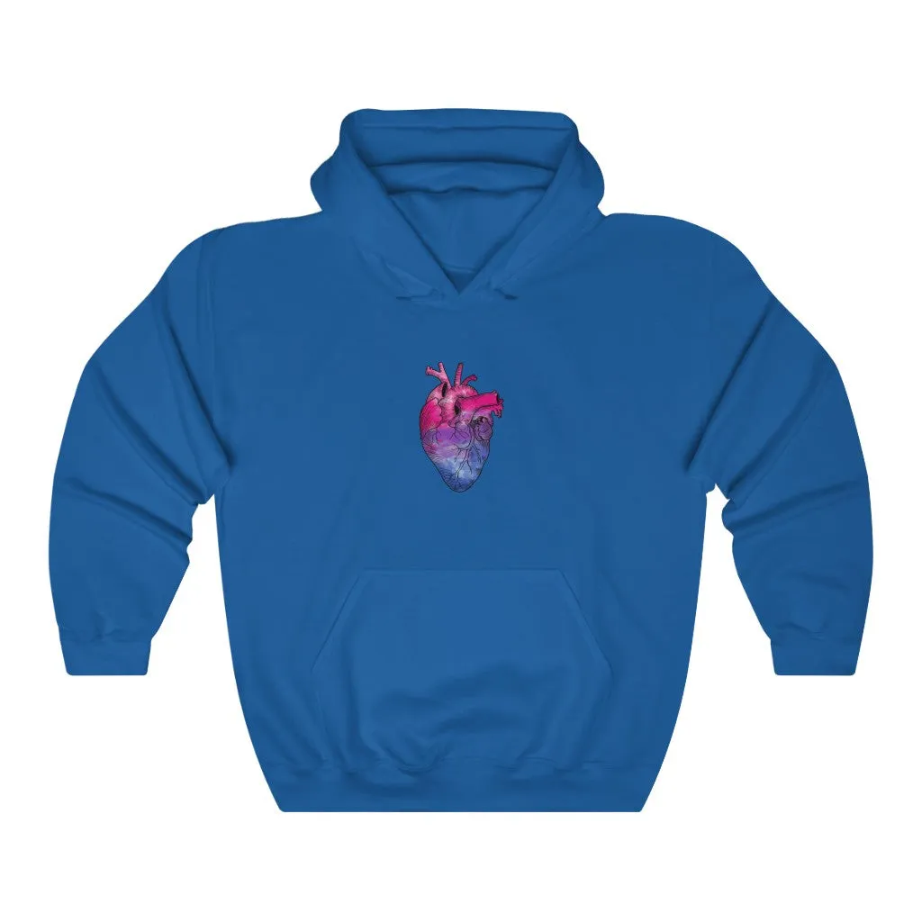 Bisexual Rainbow Proud at Heart Hoodie