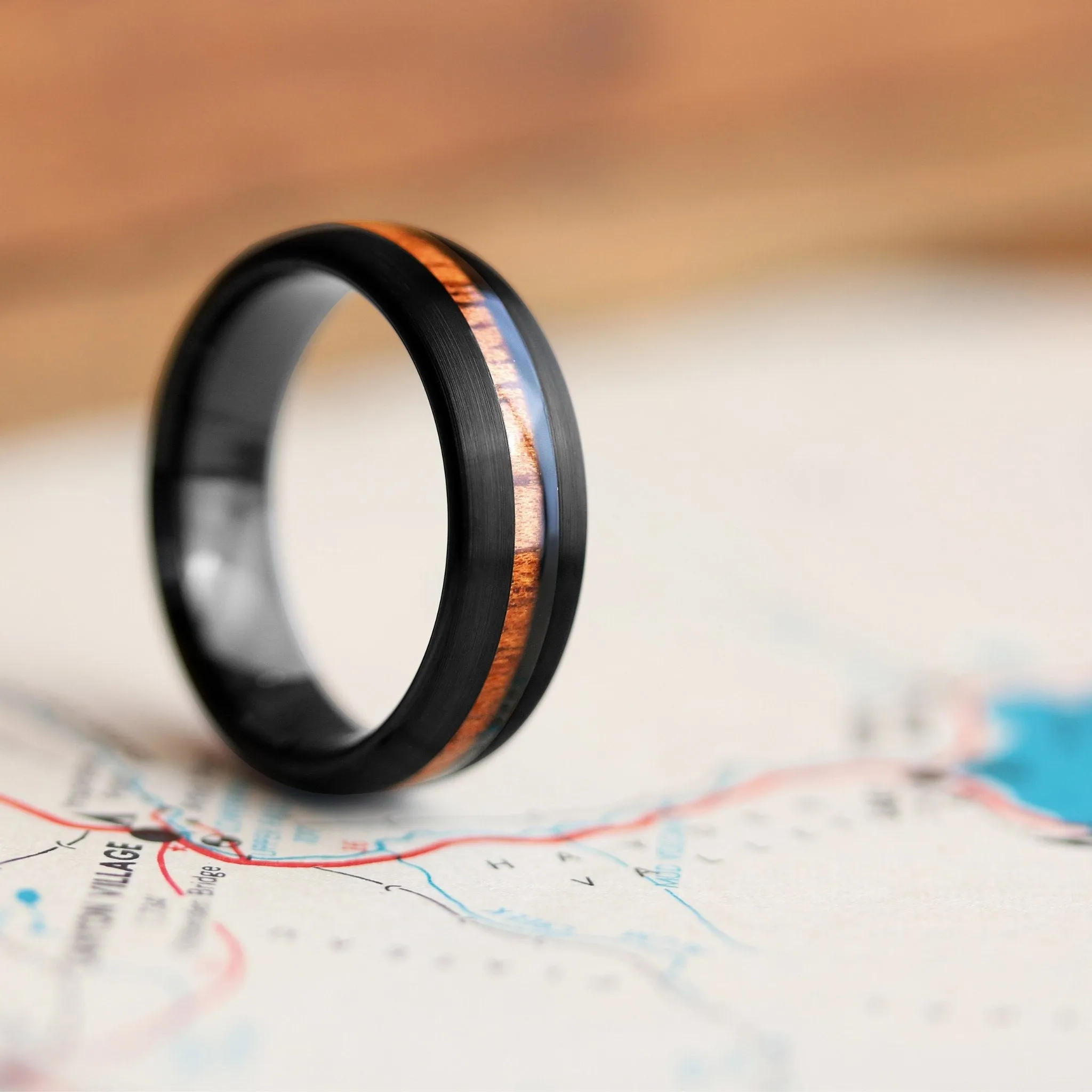 Black Forest Woodland Wedding Ring
