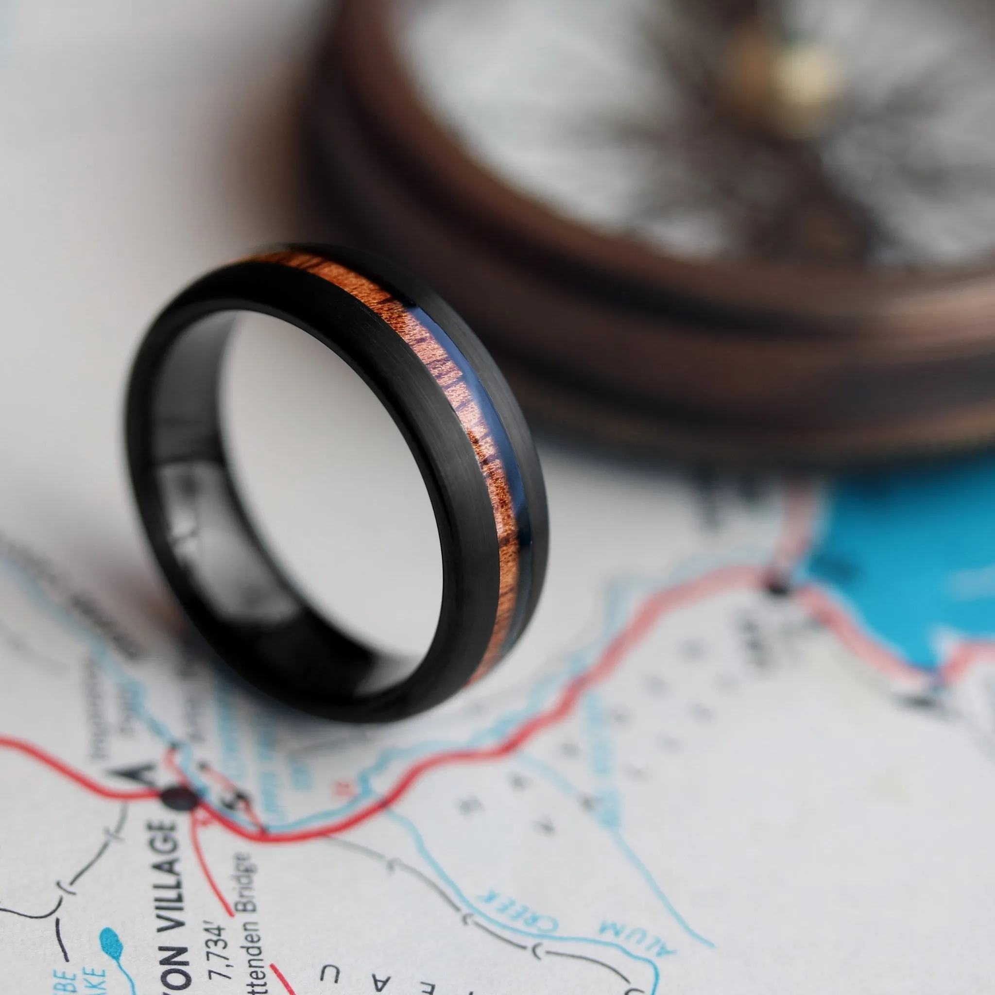 Black Forest Woodland Wedding Ring