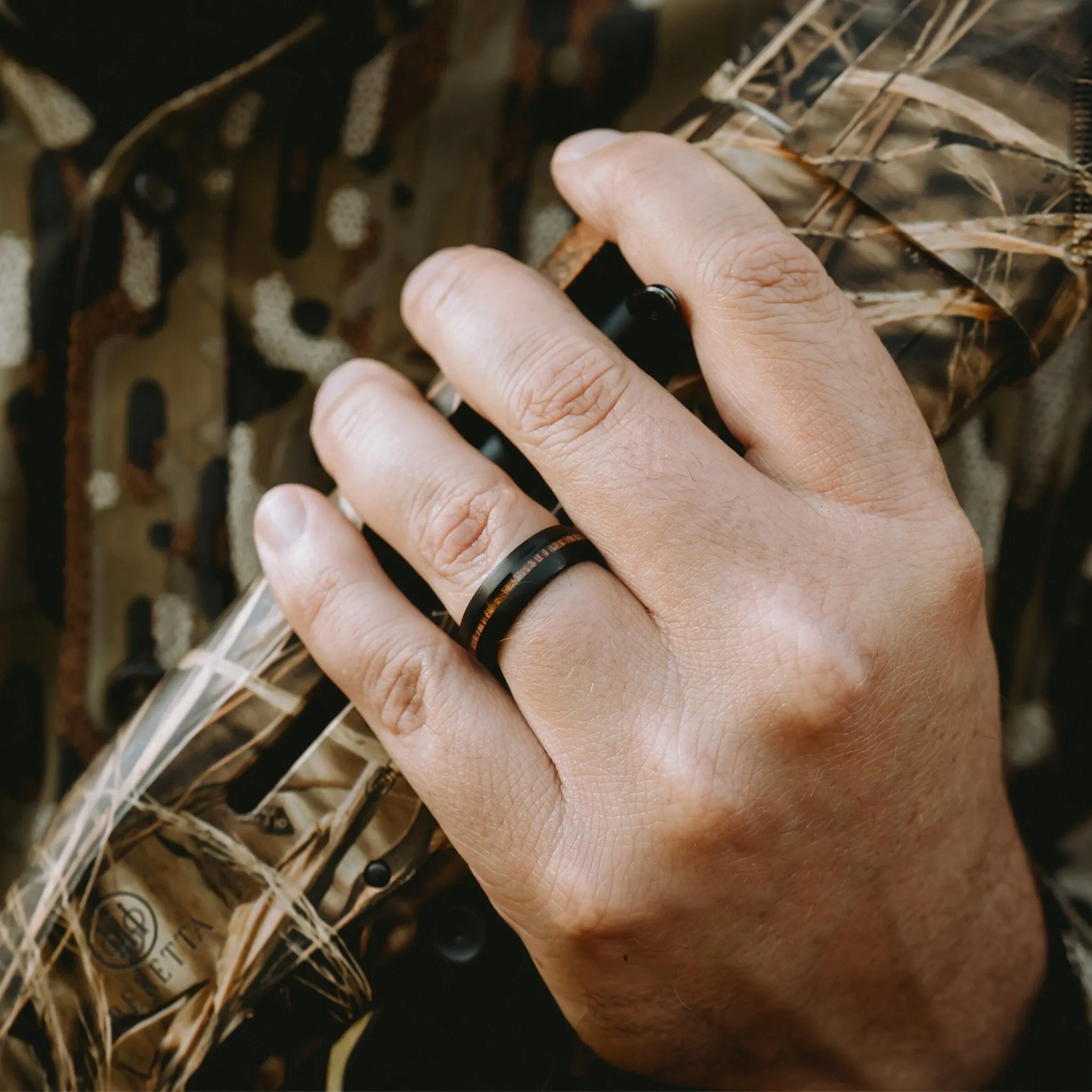 Black Forest Woodland Wedding Ring