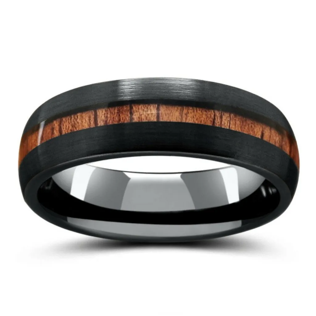 Black Forest Woodland Wedding Ring