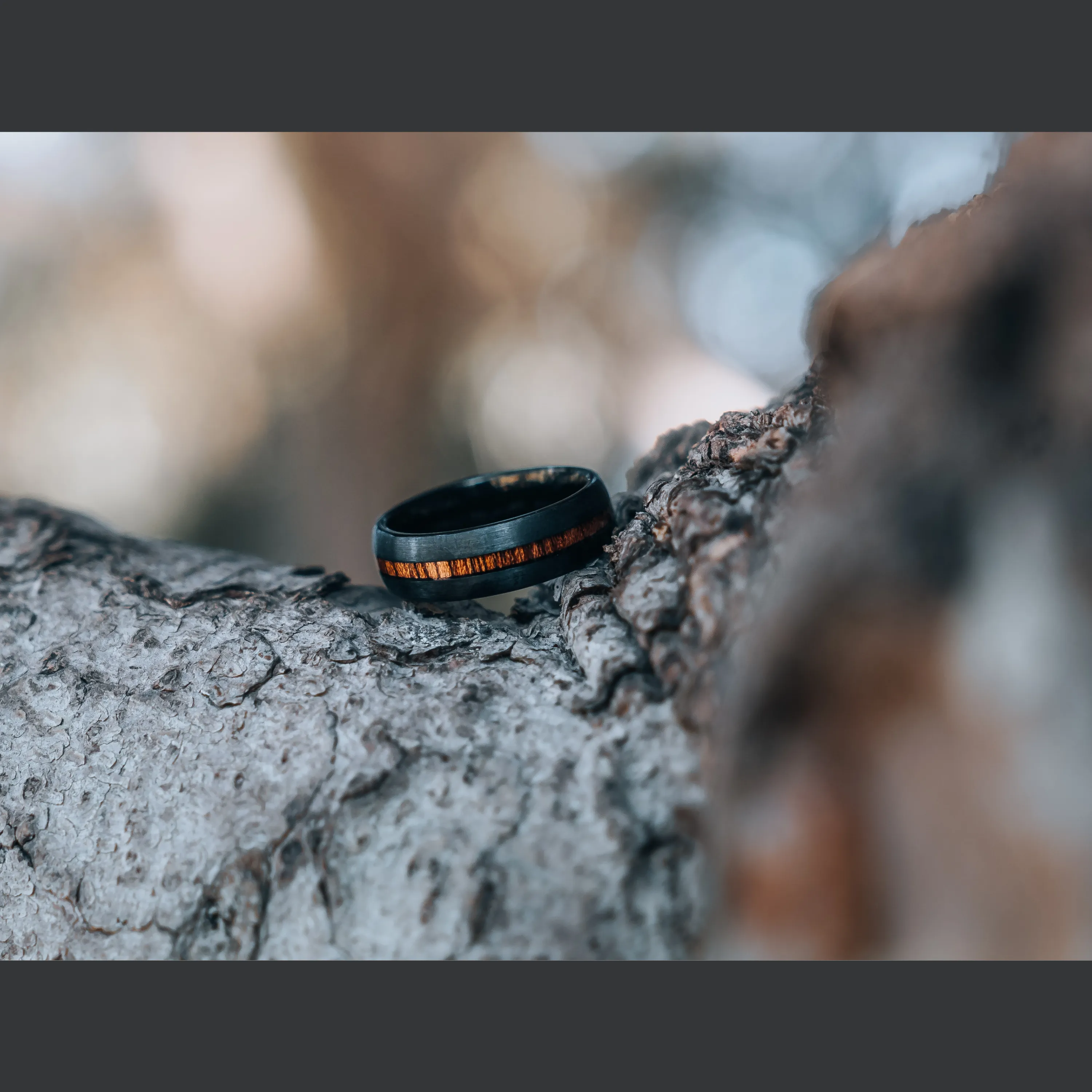 Black Forest Woodland Wedding Ring