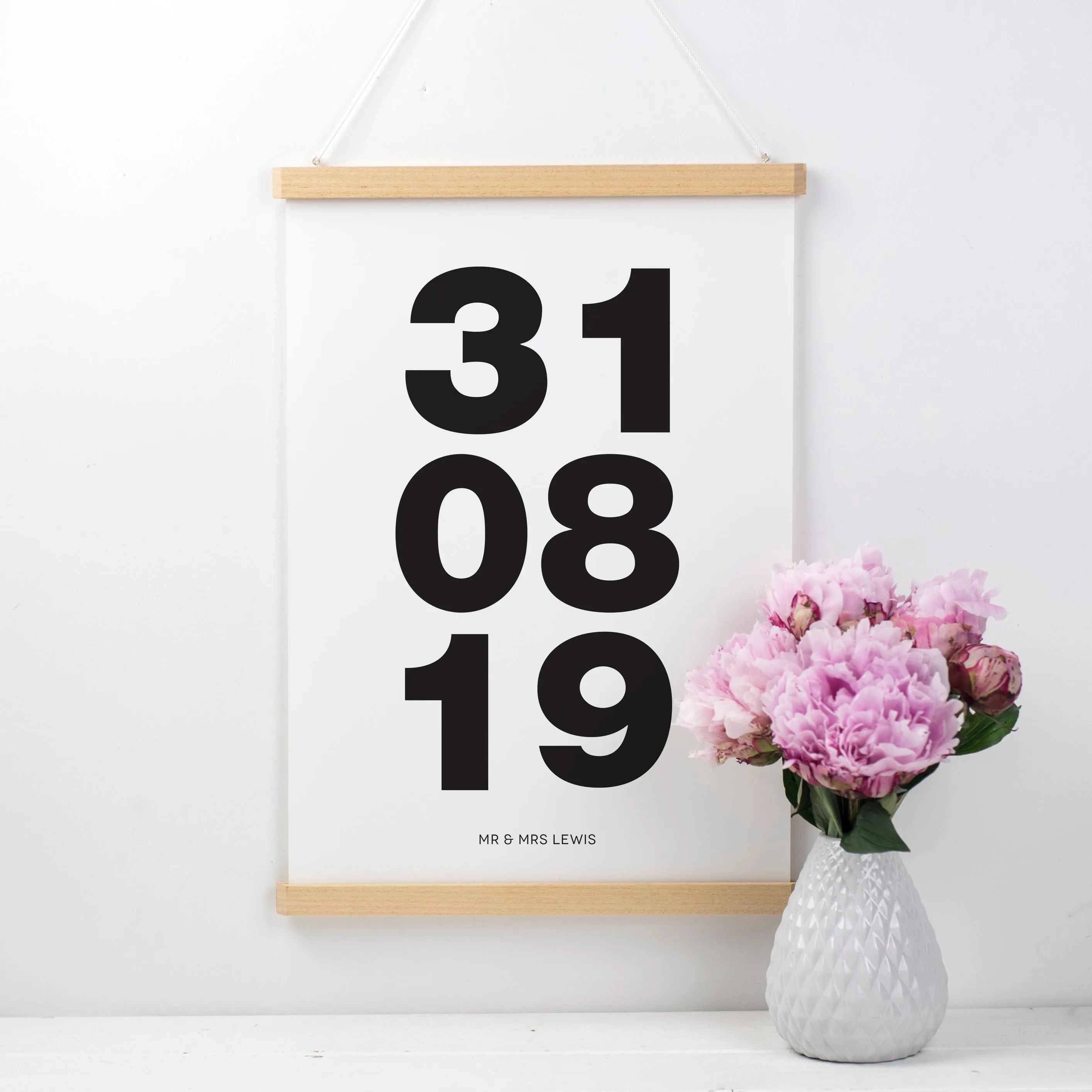 Bold Dates Print