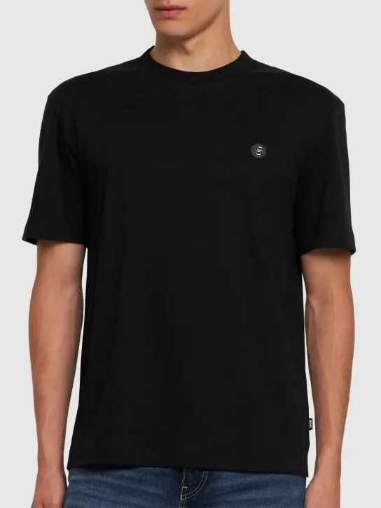 Boss   Taut cotton t-shirt 