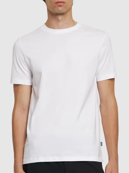 Boss   Thompson logo cotton jersey t-shirt 