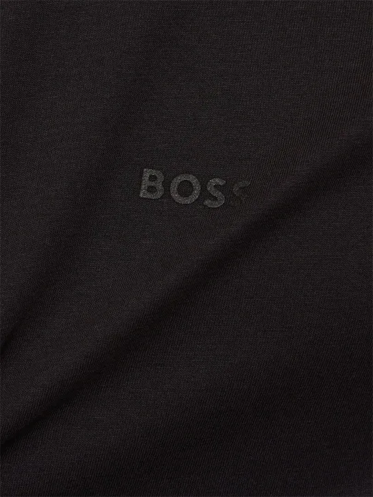 Boss   Thompson logo cotton jersey t-shirt 