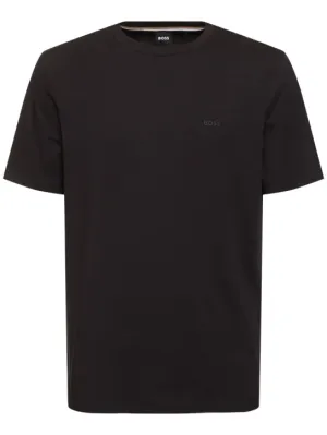 Boss   Thompson logo cotton jersey t-shirt 