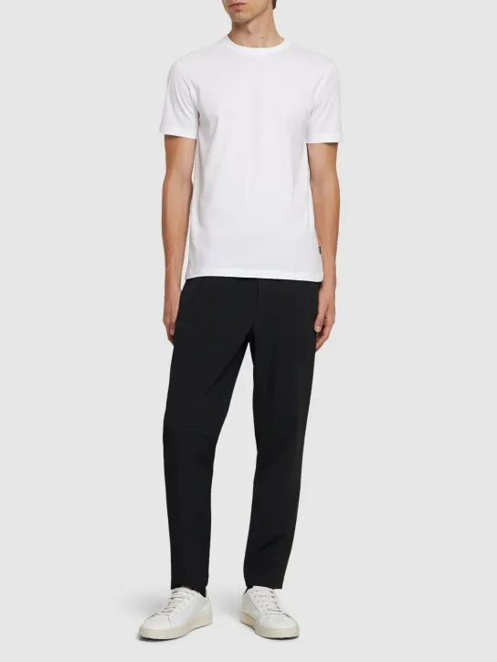 Boss   Thompson logo cotton jersey t-shirt 