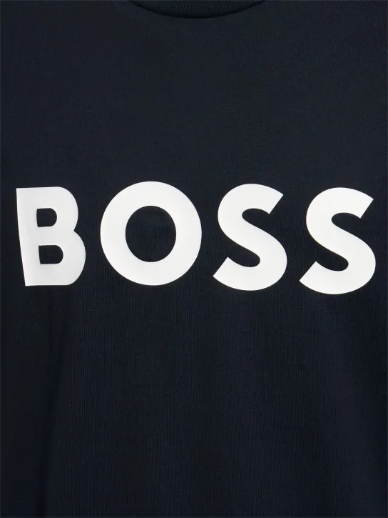 Boss   Tiburt 354 logo cotton t-shirt 