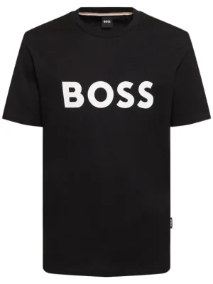 Boss   Tiburt 354 logo cotton t-shirt 