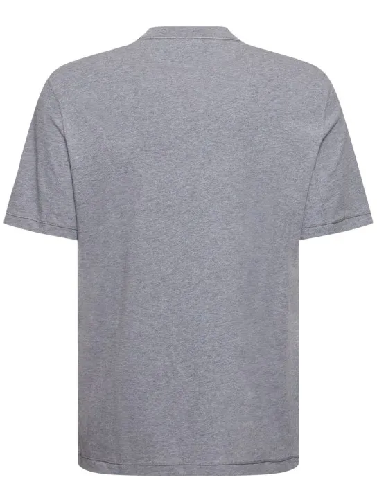 Brunello Cucinelli   Brunello Cucinelli cotton logo t-shirt 