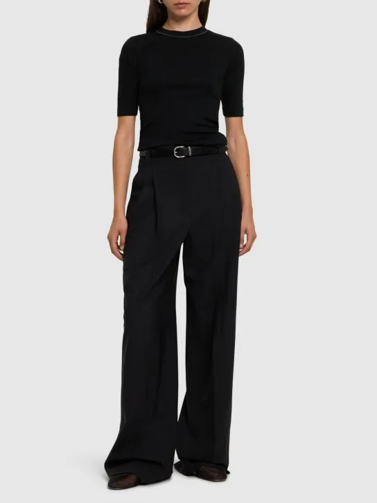 Brunello Cucinelli   Jersey 3/4 sleeve t-shirt 