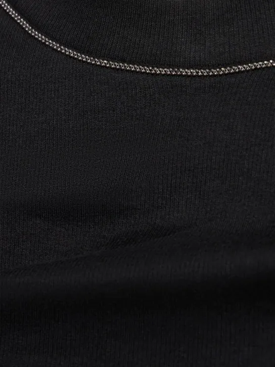 Brunello Cucinelli   Jersey 3/4 sleeve t-shirt 