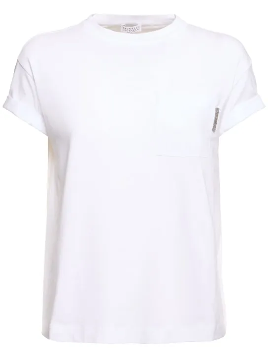 Brunello Cucinelli   Jersey short sleeve t-shirt 