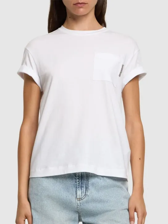 Brunello Cucinelli   Jersey short sleeve t-shirt 