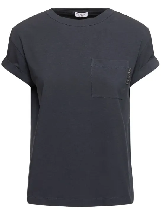 Brunello Cucinelli   Jersey short sleeve t-shirt 