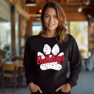 Bulldogs Paw Print
