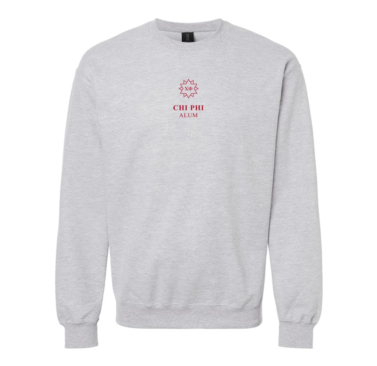 Chi Phi Alumni Embroidered Symbol Crewneck
