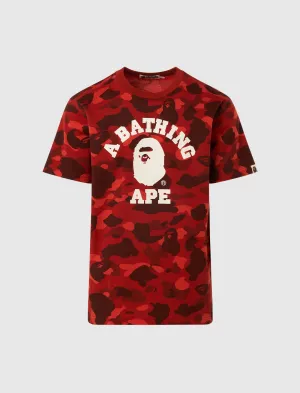 COLLEGE CAMO TEE
