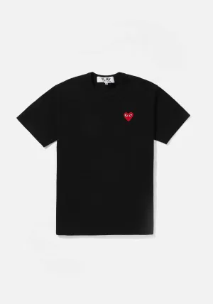 COMME DES GARCONS PLAY RED HEART TEE