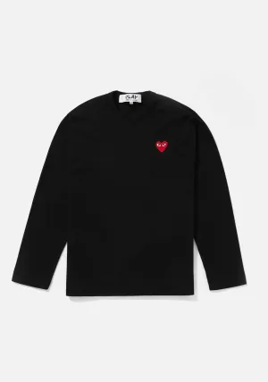 COMME DES GARCONS RED HEART LONG SLEEVE