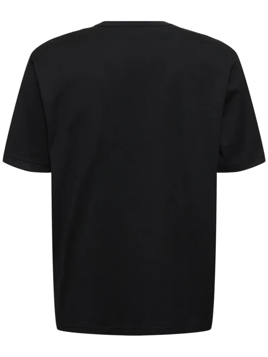 Comme des Garçons Homme   Printed logo cotton t-shirt 