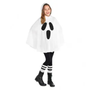 Costume enfant poncho de fantôme
