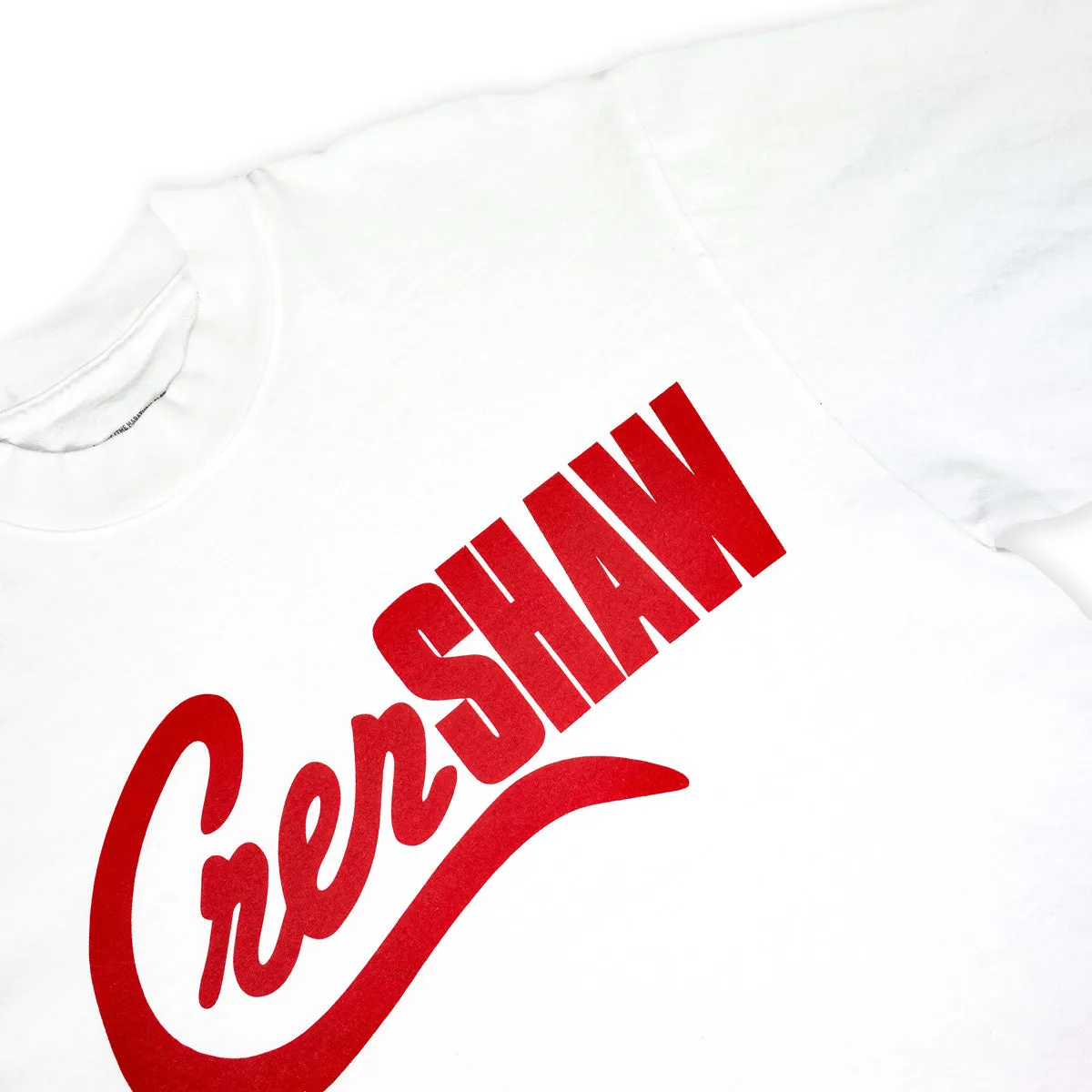 Crenshaw Mashup T-shirt - White/Red
